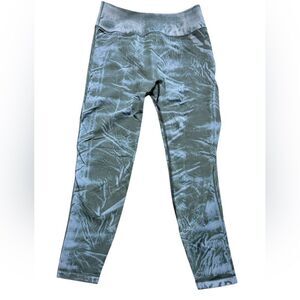 Lululemon Green Tie Dye Leggings